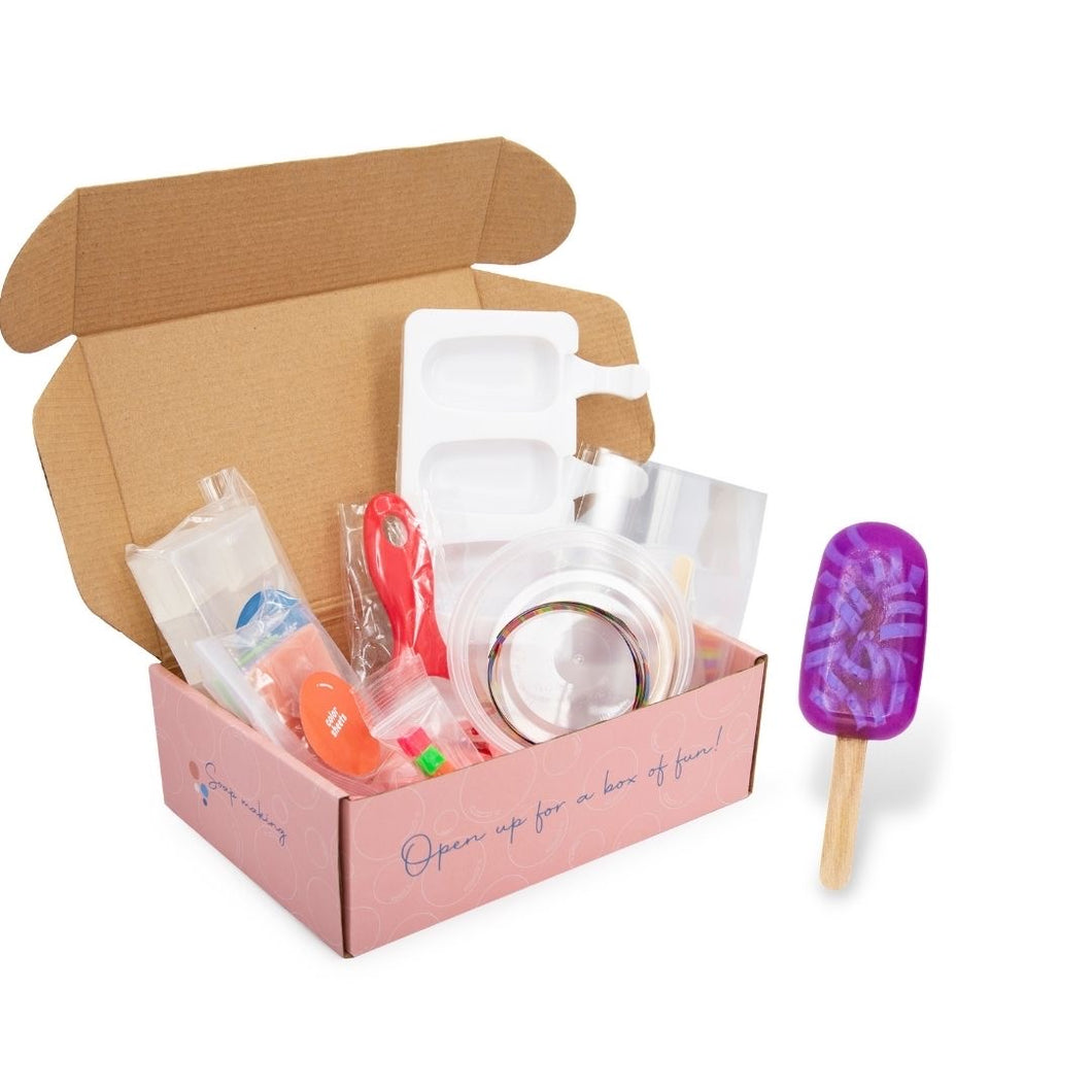 Popsicle Soapmaking Kit for 4